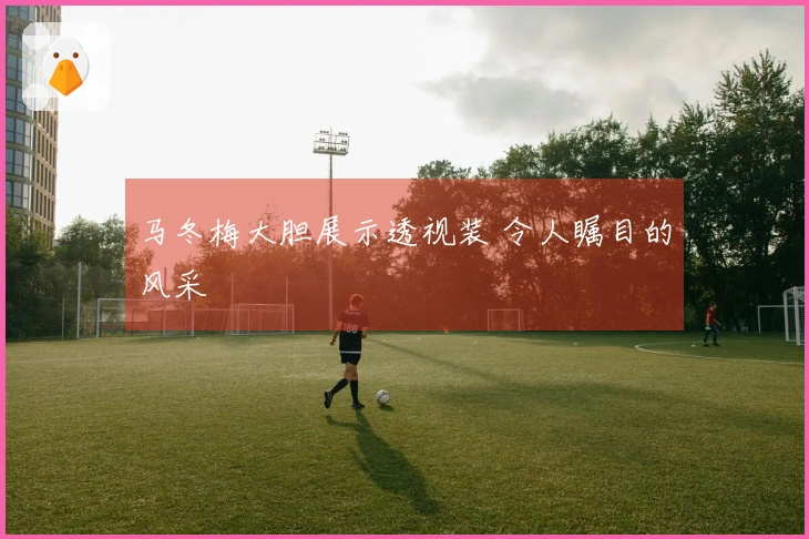 马冬梅大胆展示透视装 令人瞩目的风采